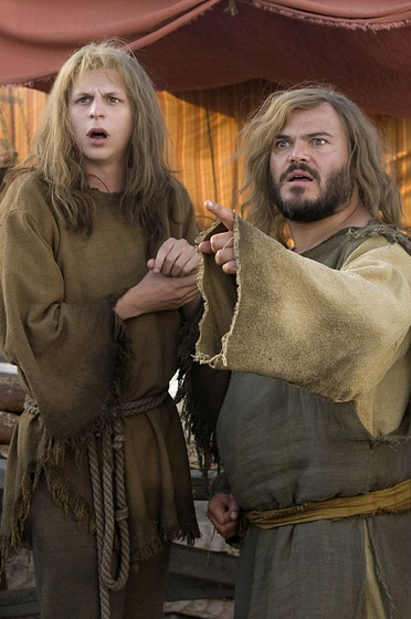 Jack Black y Michael Cera en Año Uno