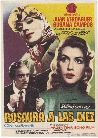 Poster de Rosaura a las 10