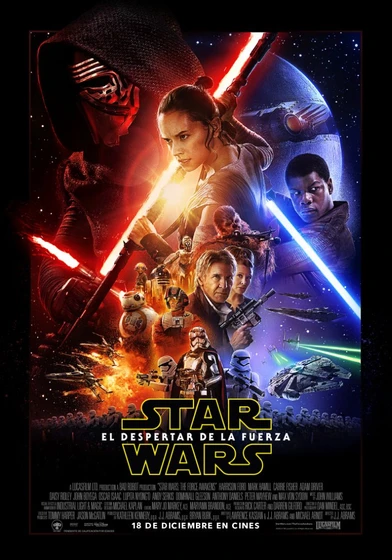 Imagen de Star Wars: Episodio VII. El Despertar de la Fuerza (Cartel español)