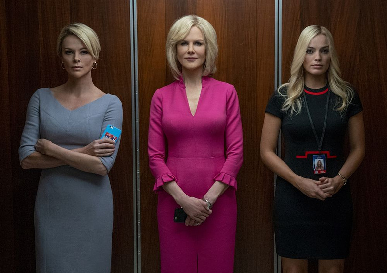 Charlize Theron, Nicole Kidman y Margot Robbie en El Escándalo (Bombshell)