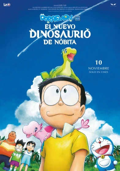 Imagen de doraemon-movie-el-nuevo-dinosaurio-de-nobita (Cartel español)