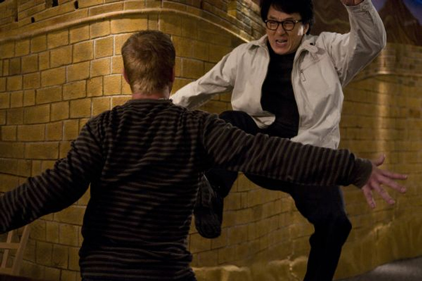 Jackie Chan en El Super canguro