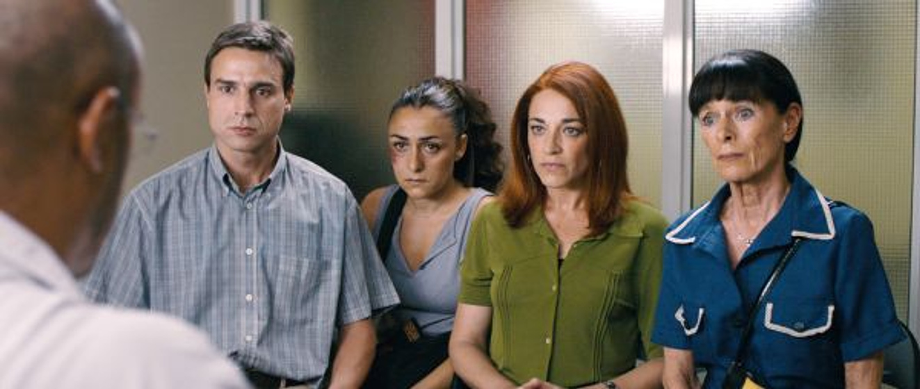 Alberto San Juan, Candela Peña, Geraldine Chaplin y Cristina Marcos en La Isla interior