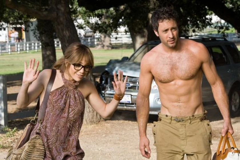 Jennifer Lopez y Alex O'Loughlin en El Plan B