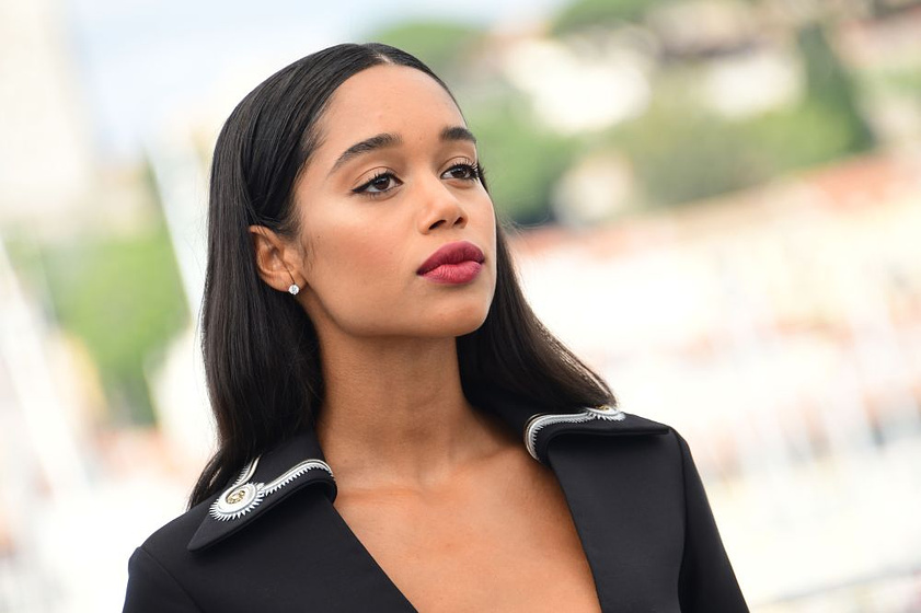 Laura Harrier en Infiltrado en el KKKlan (Photocall en Cannes. 2018)