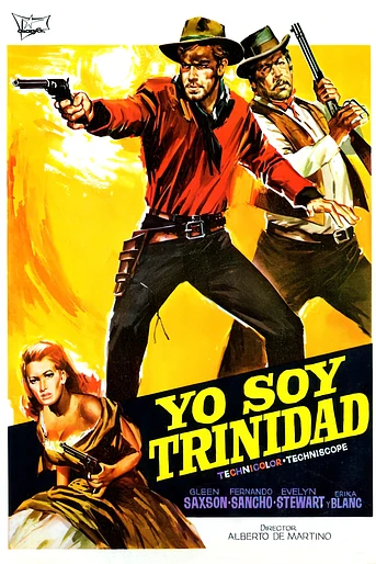 Poster de Django dispara primero (Yo soy Trinidad)