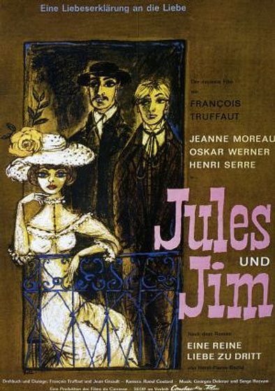 Imagen de Jules y Jim (Poster alemán)