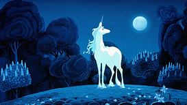 still of movie El ultimo unicornio