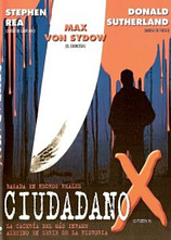 Ciudadano X poster