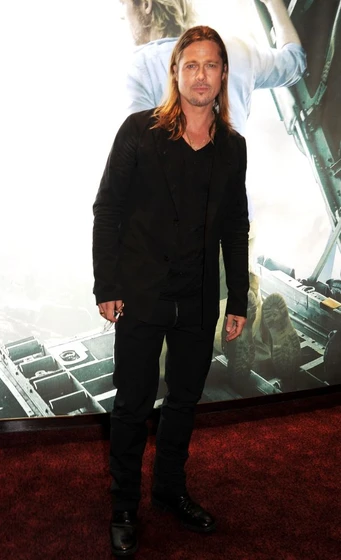 Brad Pitt en Guerra Mundial Z (Premiere en Londres. Junio 2013)