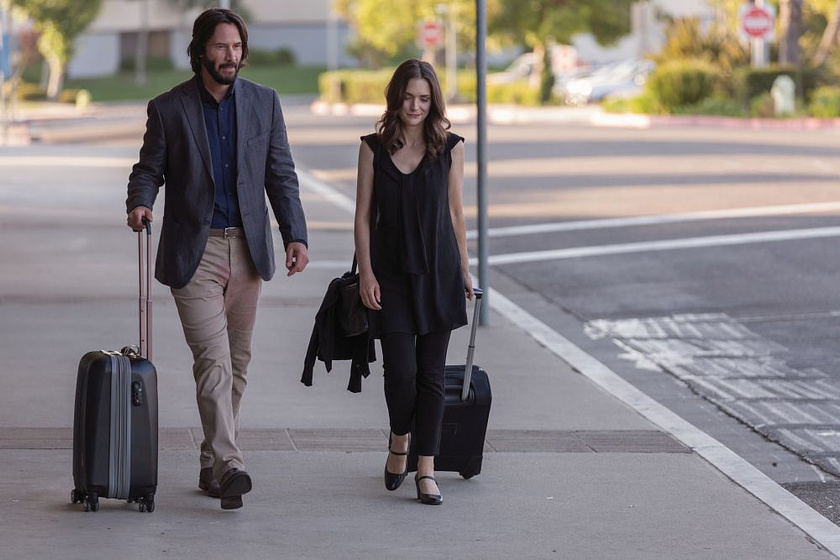 Keanu Reeves y Winona Ryder en La Boda de mi Ex