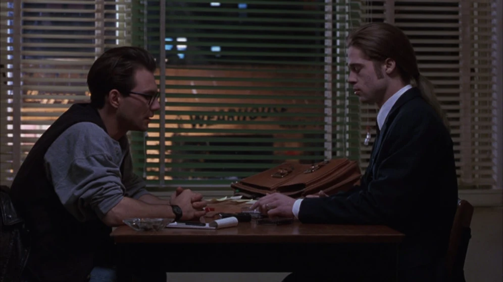 Brad Pitt y Christian Slater en Entrevista con el Vampiro