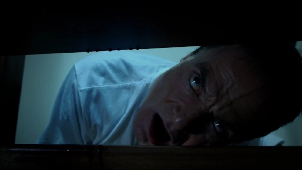 Dieter Laser en the-human-centipede