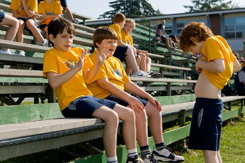 Zachary Gordon, Robert Capron y Grayson Russell en Diario de Greg