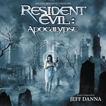 Carátula de la banda de sonido de Resident Evil 2: Apocalipsis