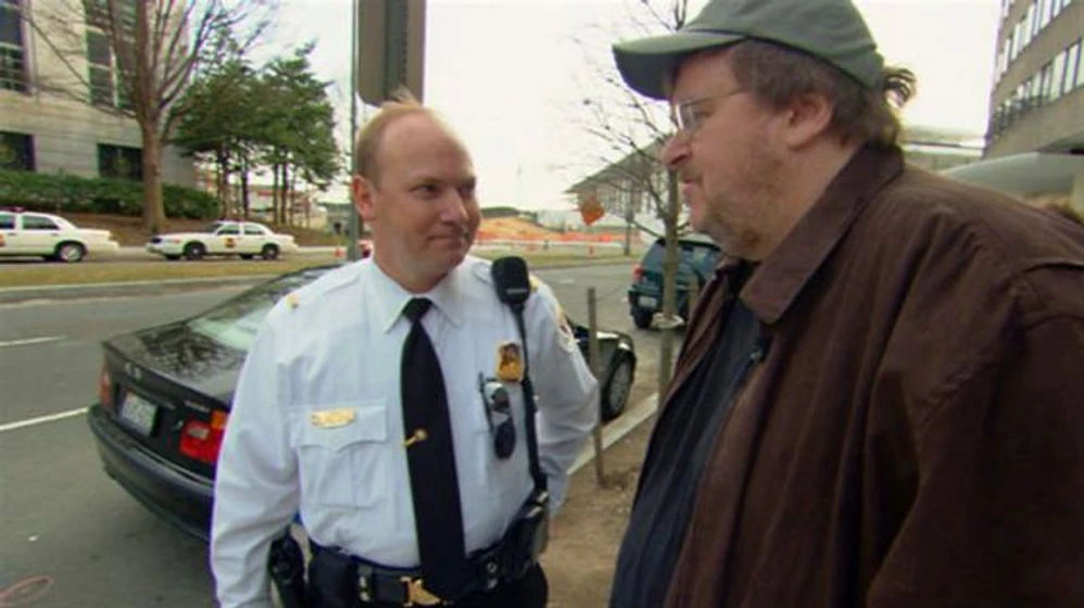 Michael Moore [II] en fahrenheit-9-11