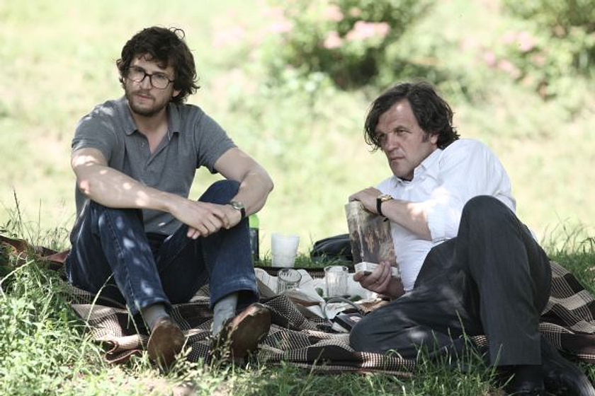 Guillaume Canet y Emir Kusturica en El Caso Farewell