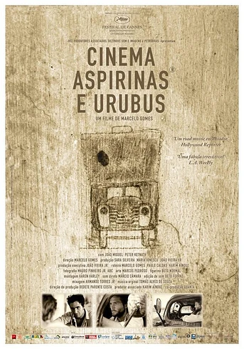 Poster de Cinema, Aspirinas e Urubus