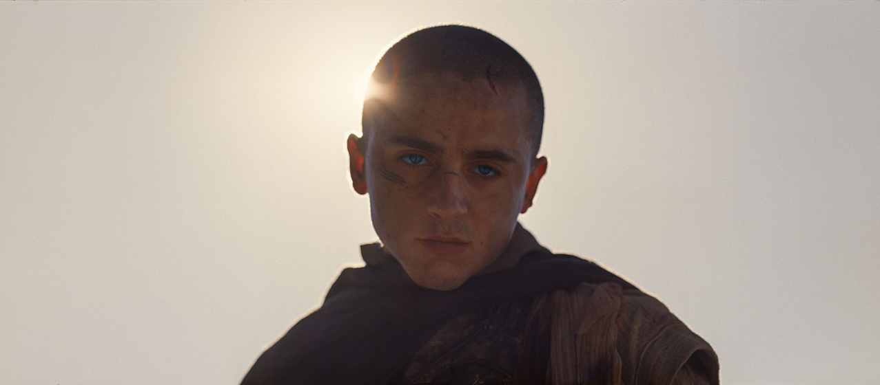 Timothée Chalamet en dune-parte-tres
