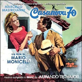 Carátula de la banda de sonido de Casanova 70