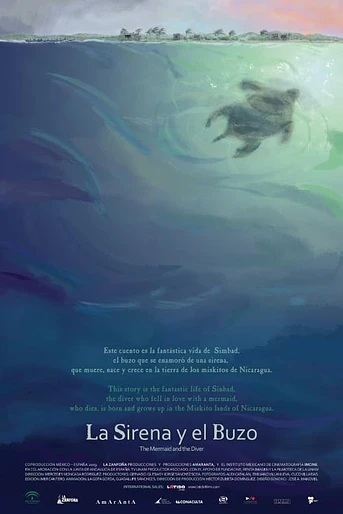 Poster de La Sirena y el buzo