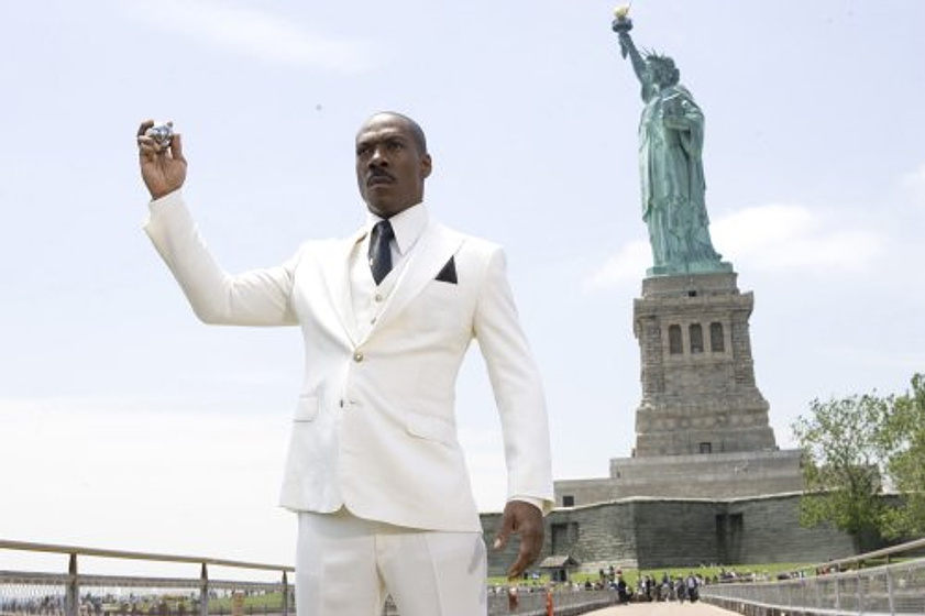 Eddie Murphy en Atrapado en un pirado