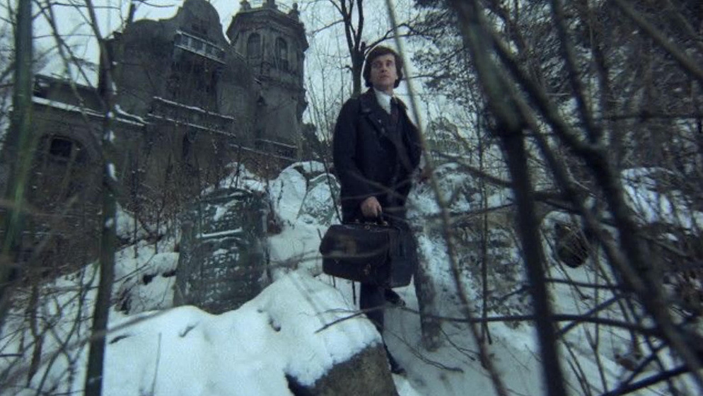 Jan Nowicki en El Sanatorio de la Clepsidra