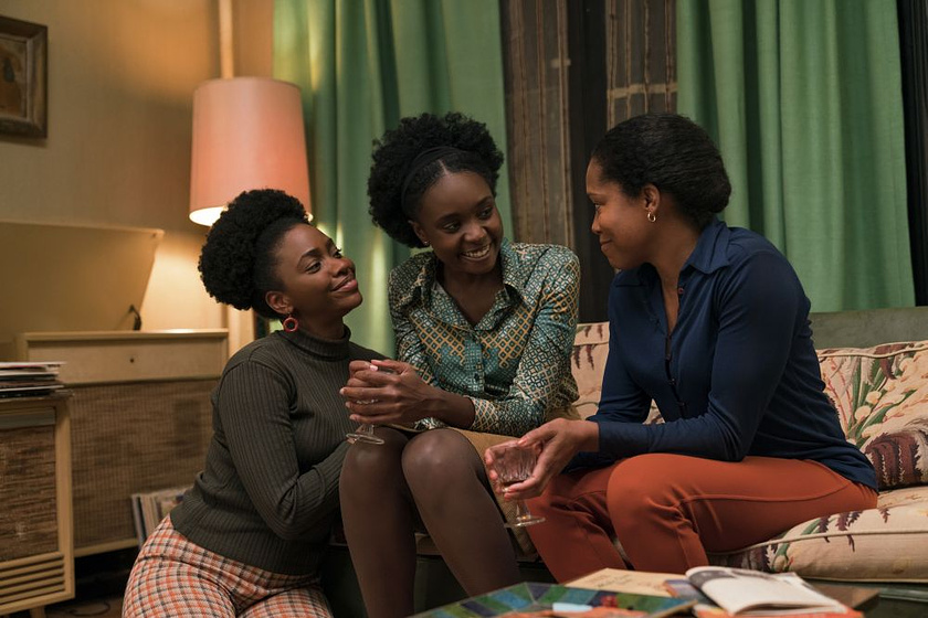 Regina King, Teyonah Parris y KiKi Layne en El Blues de Beale Street