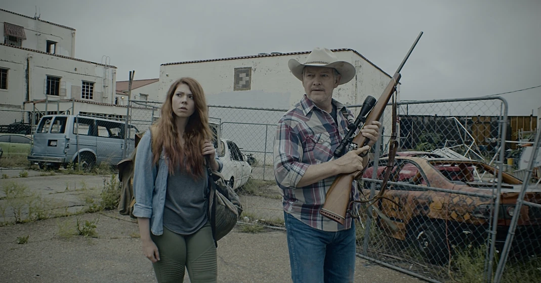 Robert Keith y Olivia Nash en meteor