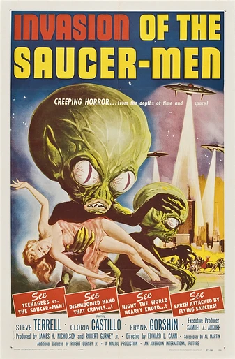 Poster de La Invasión de los hombres del espacio