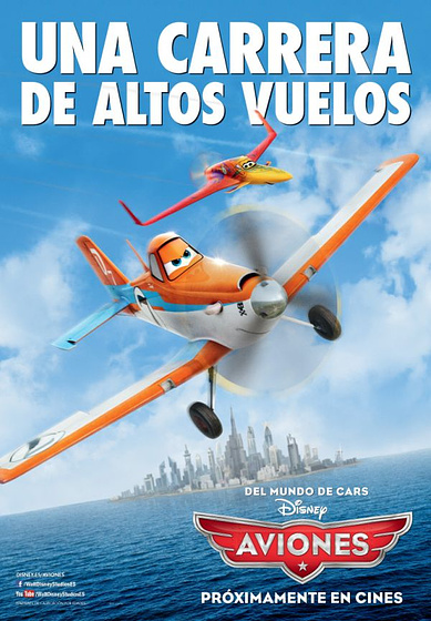 Imagen de Aviones (Cartel teaser español)
