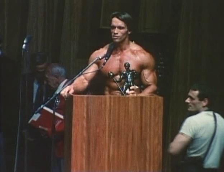 Arnold Schwarzenegger en The Comeback
