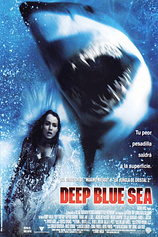 poster of movie Deep Blue Sea