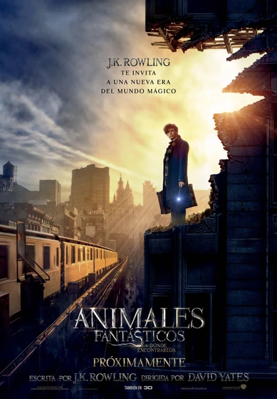 Imagen de animales-fantasticos-y-donde-encontrarlos (Cartel teaser español)