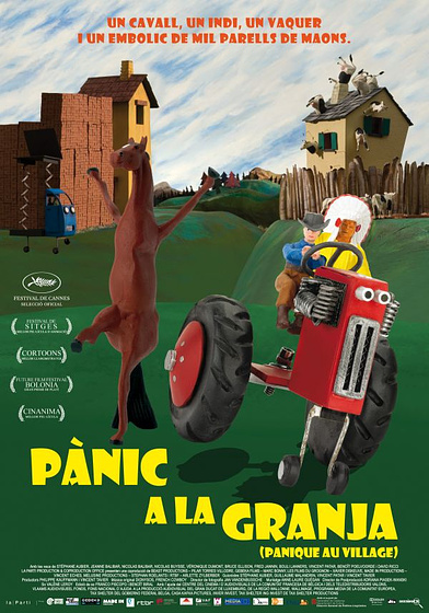 Imagen de Pánico en la granja (Cartel catalán)