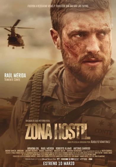 Imagen de zona-hostil (Cartel personajes español)
