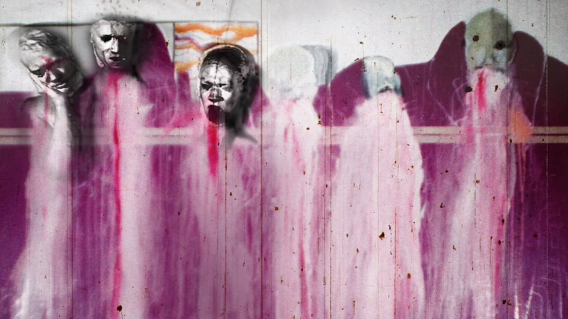 Imagen de Six figures getting sick