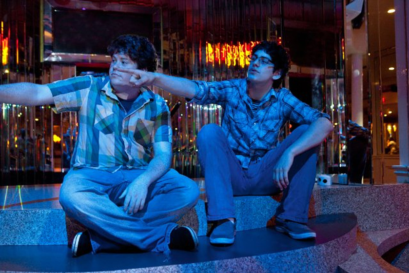 Matt Bennett y Zack Pearlman en Entérate: Soy Virgen