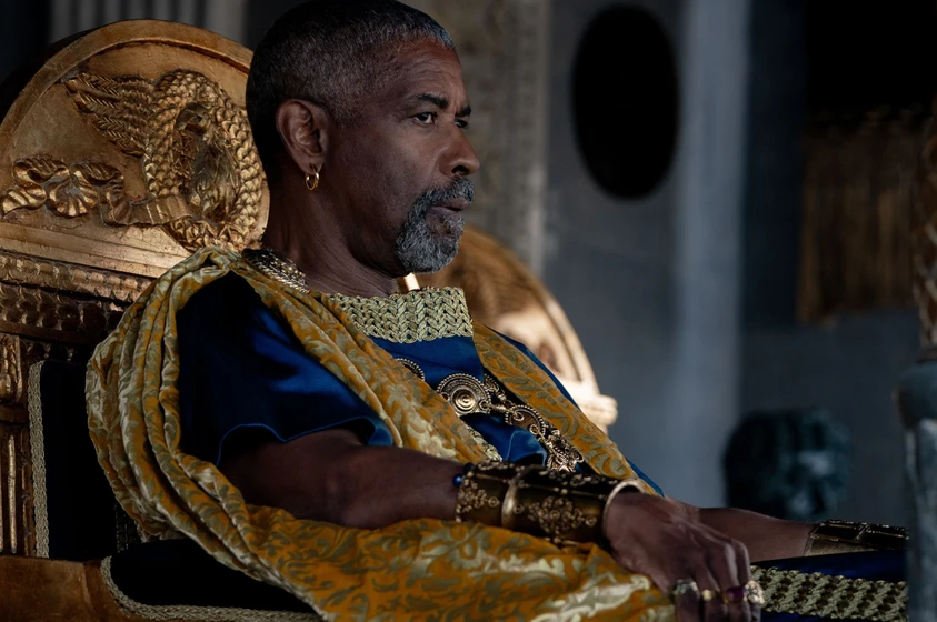 Denzel Washington en Gladiator II
