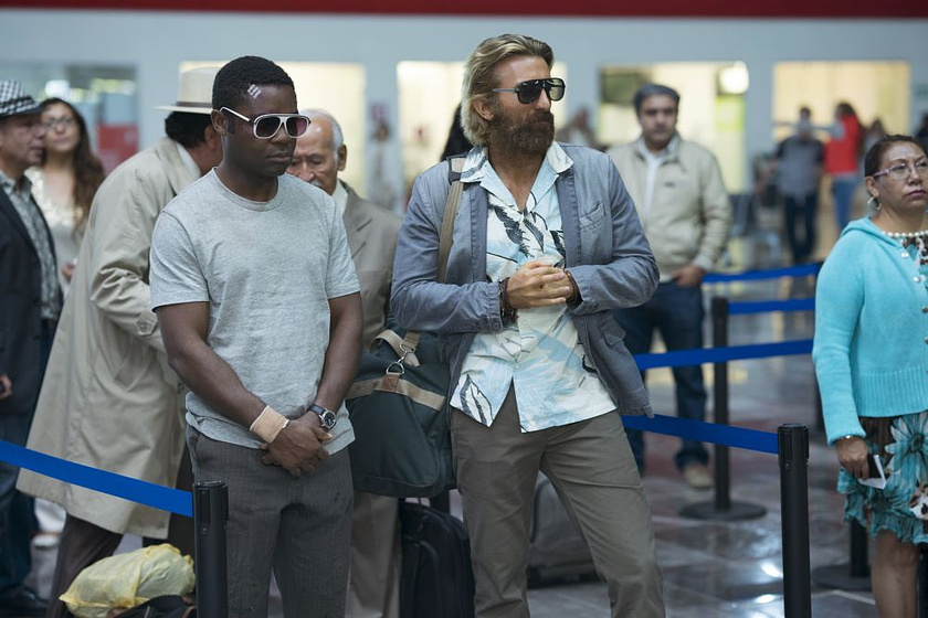 David Oyelowo y Sharlto Copley en Gringo. Se busca vivo o muerto
