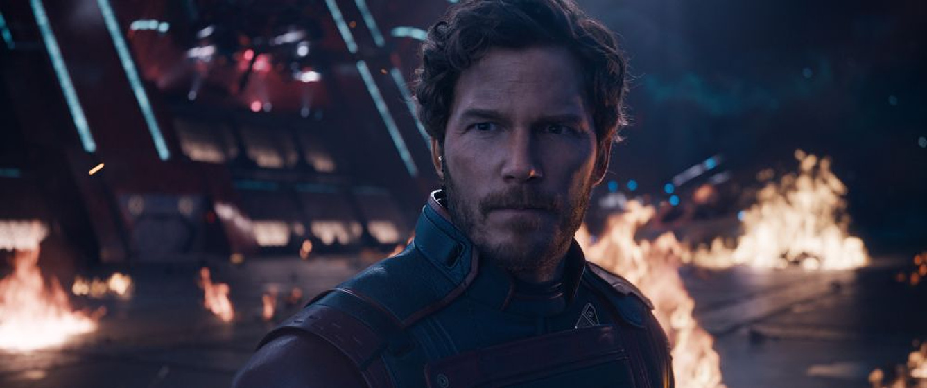 Chris Pratt en Guardianes de la Galaxia Vol. 3