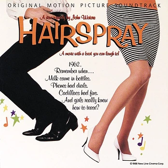 Carátula de la banda de sonido de Hairspray