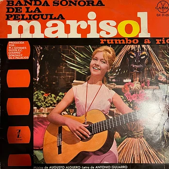 Carátula de la banda de sonido de Marisol Rumbo a Rio
