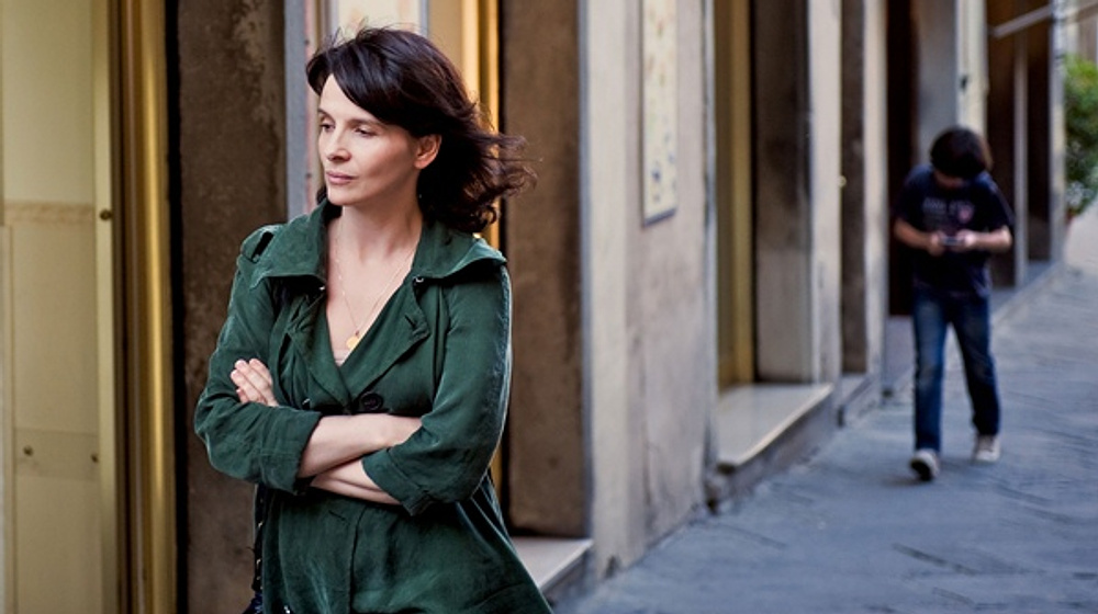 Juliette Binoche y Adrian Moore en Copia Certificada