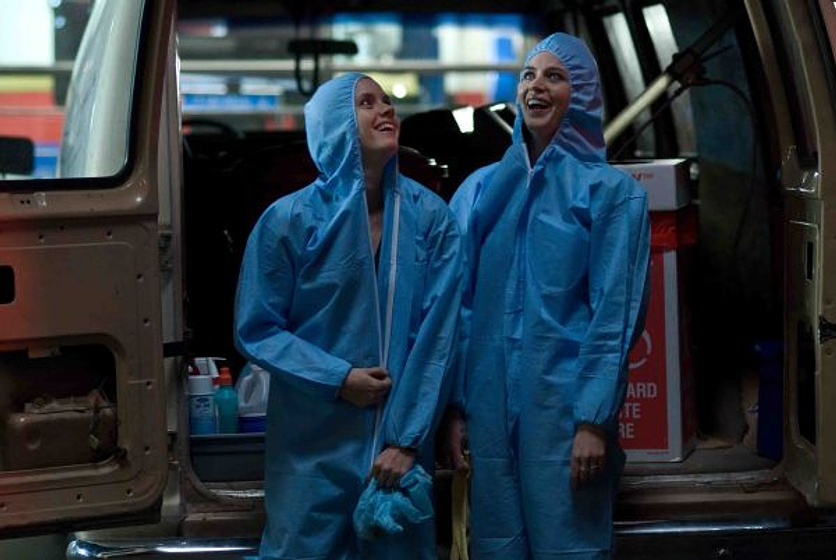 Amy Adams y Emily Blunt en Sunshine Cleaning