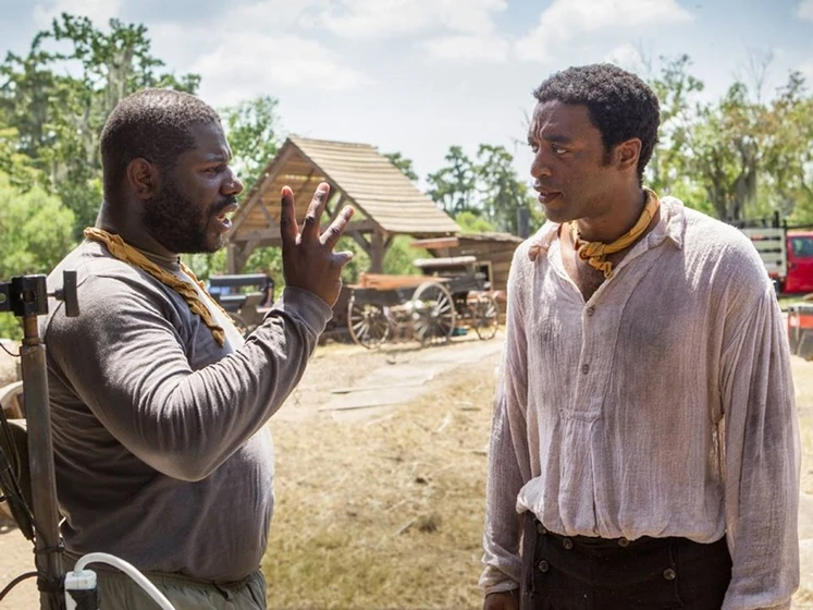 Chiwetel Ejiofor y Steve McQueen [III] en 12 Años de Esclavitud