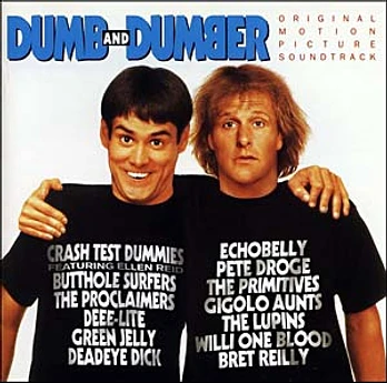 Carátula de la banda de sonido de Dos Tontos Muy Tontos