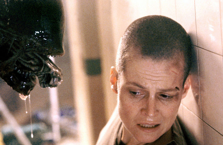 Sigourney Weaver en Alien 3
