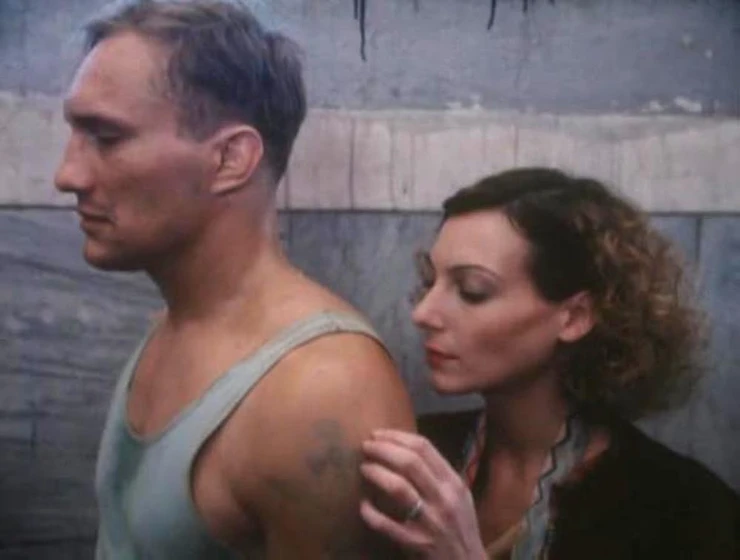 Ute Lemper y Evgeniy Sidikhin en moscow-parade