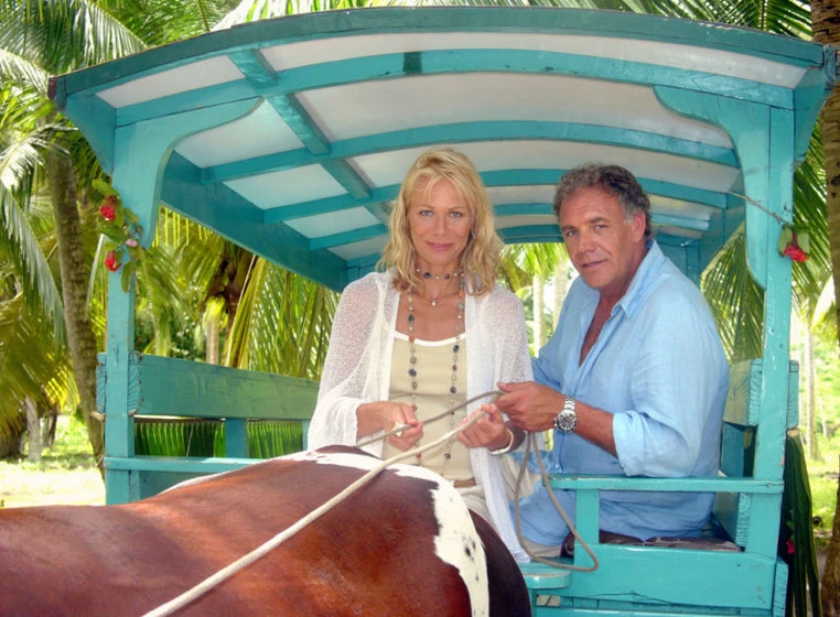 Claudine Wilde y Christian Kohlund en dream-hotel-seychelles